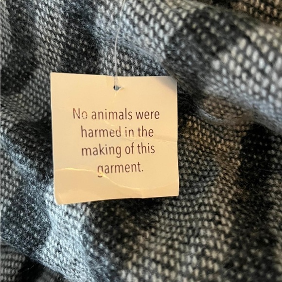 FAUX Fur Trim Open Front Vintage\Retro Inspired Pancho Cape Soft Warm One Size - Picture 16 of 16